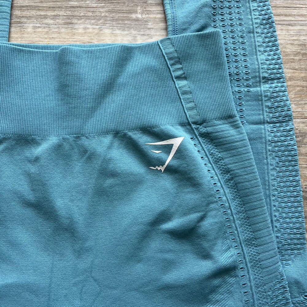 Gymshark Energy Seamless Leggings Small Blue - Picture 3 of 8
